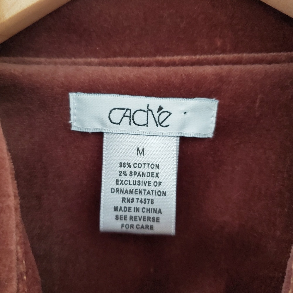 Cache Brown Jacket With Button Details - image 4